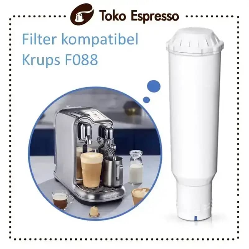 AH-CKR or Filswa Pack of Water Filter for Coffee Machine compatible Krups  F088