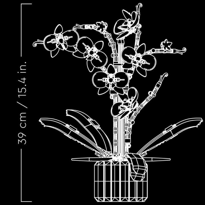 Jual LEGO Icons 10311 Orchid Botanical Collection Koleksi LEGO