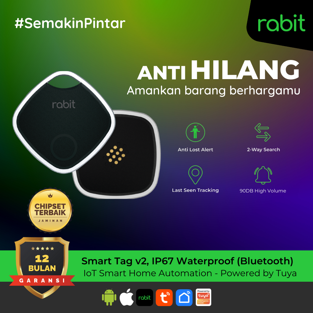 Placa Rabit Jual RABIT Smart Tag / Anti Lost / Pelacak Pintar di Seller Rabit ...