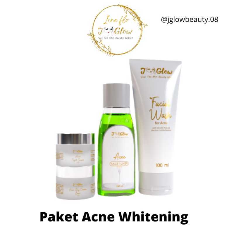 Jual Jglow Skincare Whitening Paket Acne Jerawat J Glow Skincare Di Seller Jglow Pusat Kertamulya Kab. Bandung Barat Blibli