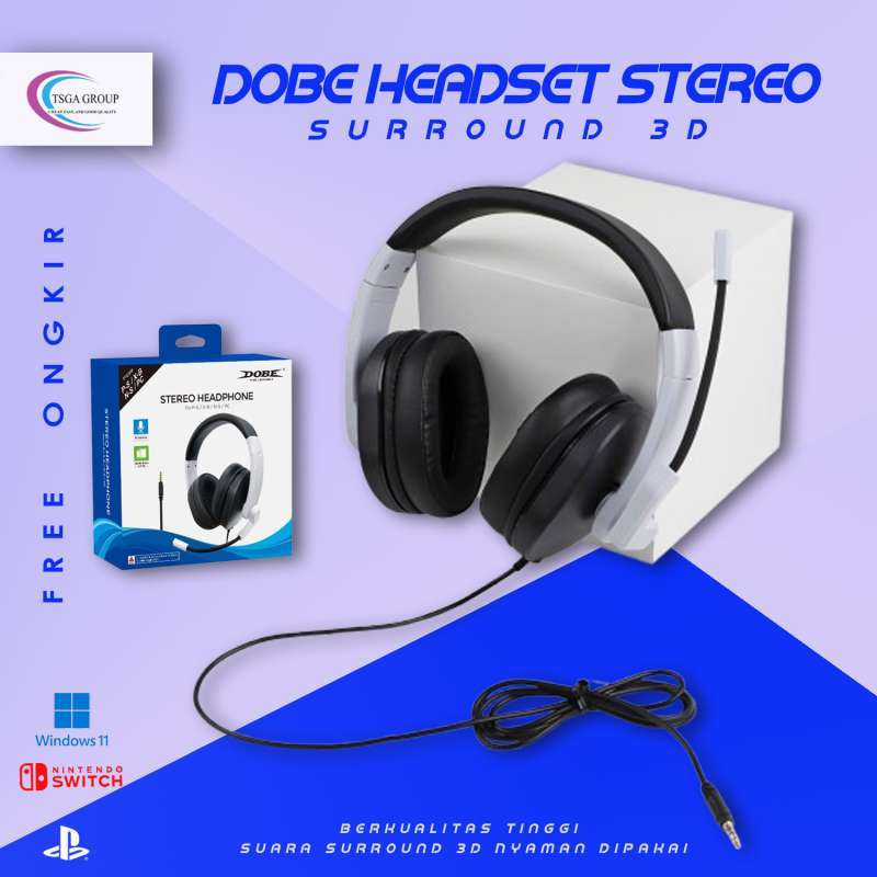 Dobe Headphone PS Headset Nintendo switch Head phone Xbox series  Head set PS