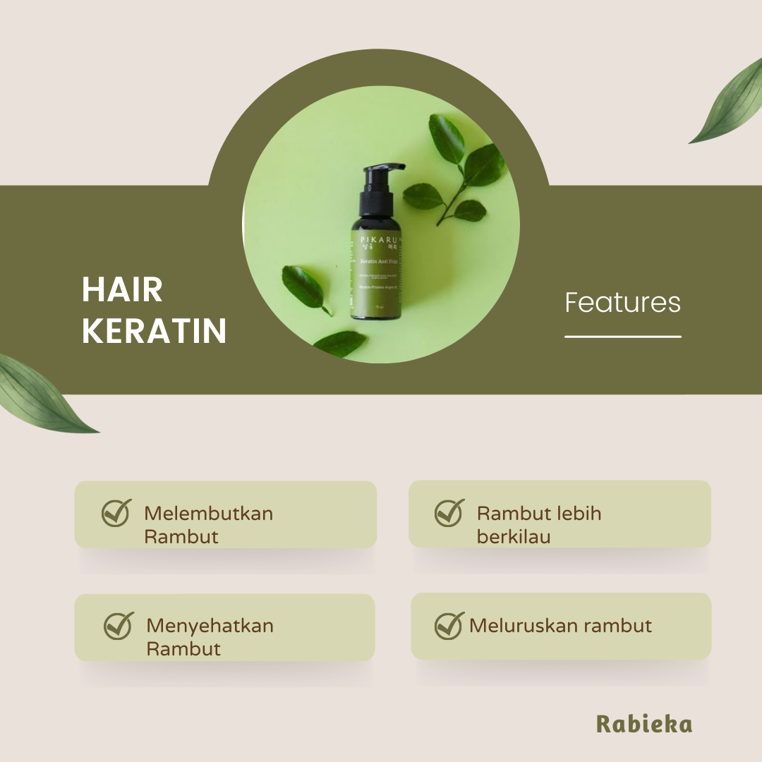 Promo Pikaru Keratin Hair Treatment Diskon 16% di Seller Rabieka