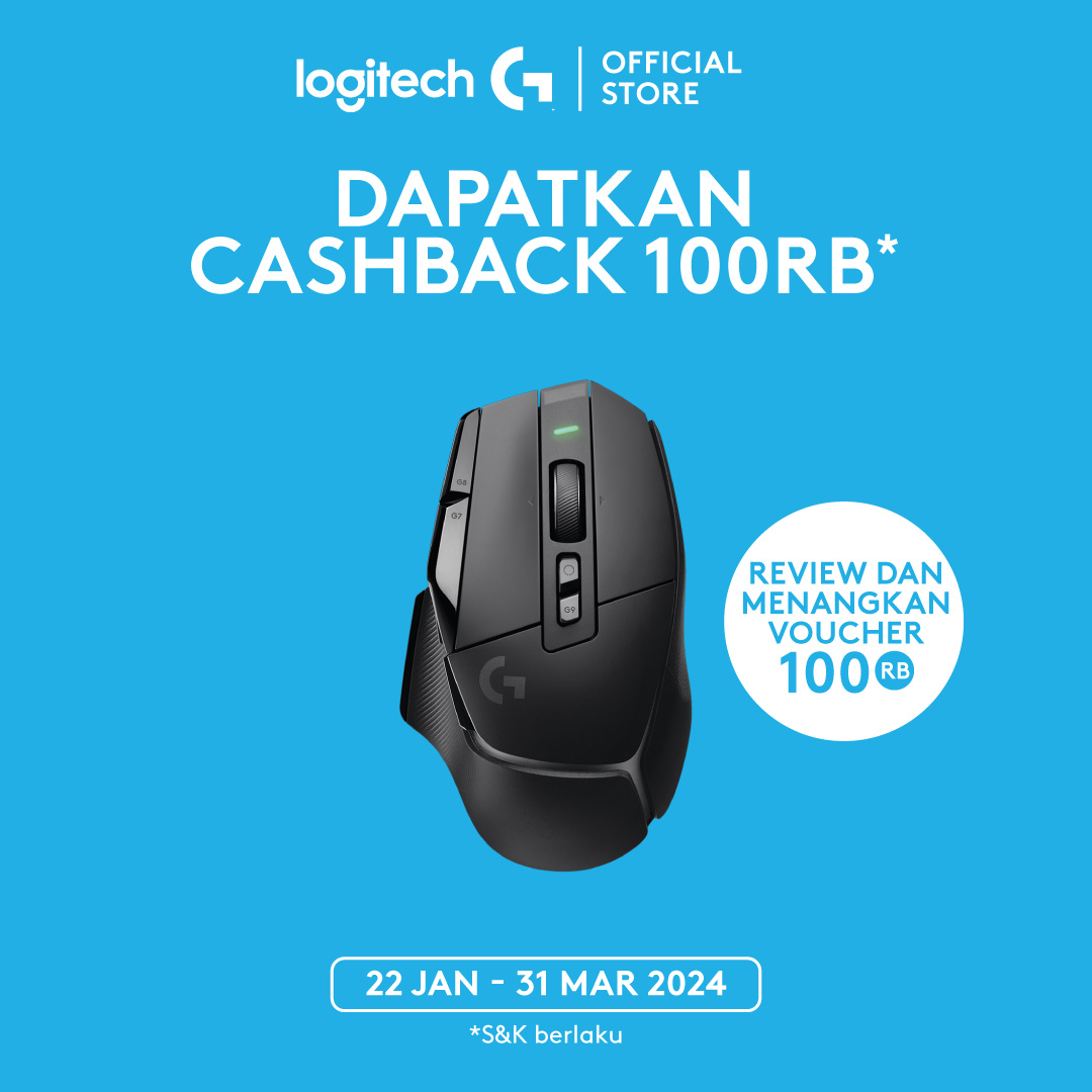 Promo Logitech G502 X LIGHTSPEED HERO High Performance Mouse Gaming ...