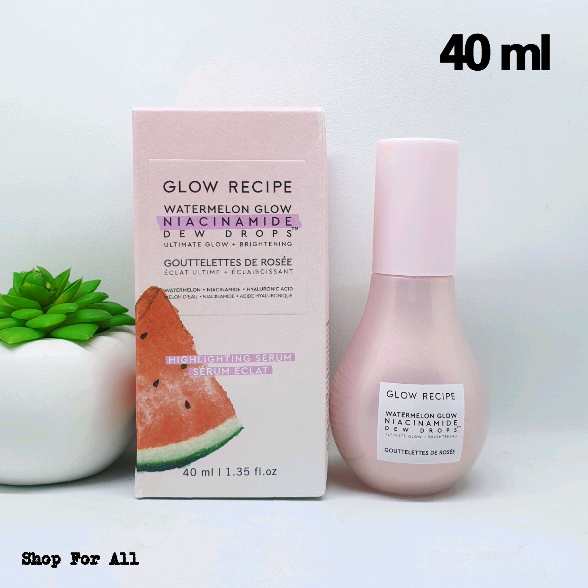 Jual GLOW RECIPE Watermelon Glow Niacinamide Dew Drops Serum 40ml di Seller Shop For All