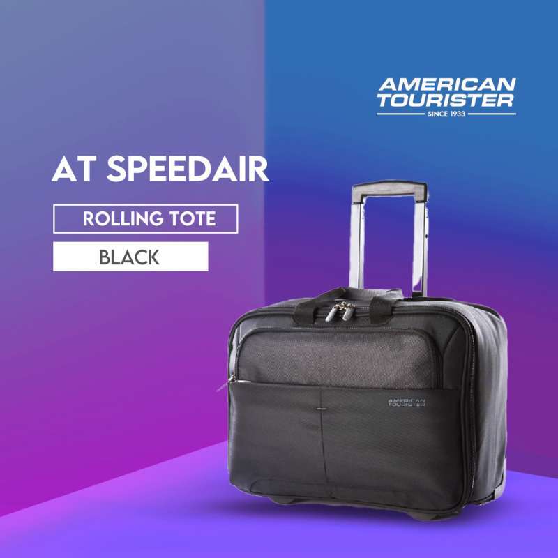 American tourister speedair rolling tote hot sale