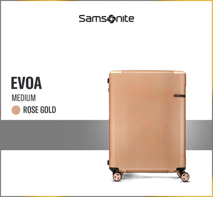 Samsonite evoa rose gold discount