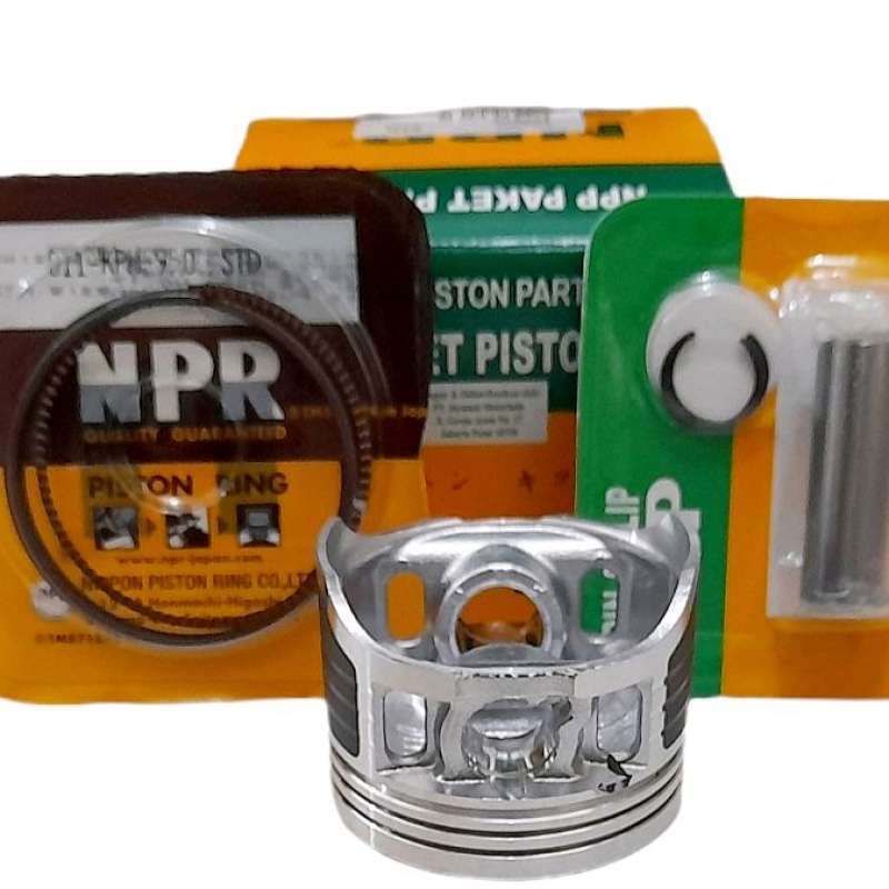 Jual PISTON KIT KARISMA KIRANA SUPRA X 125 OS ukuran 1.00 100 KPH NPP