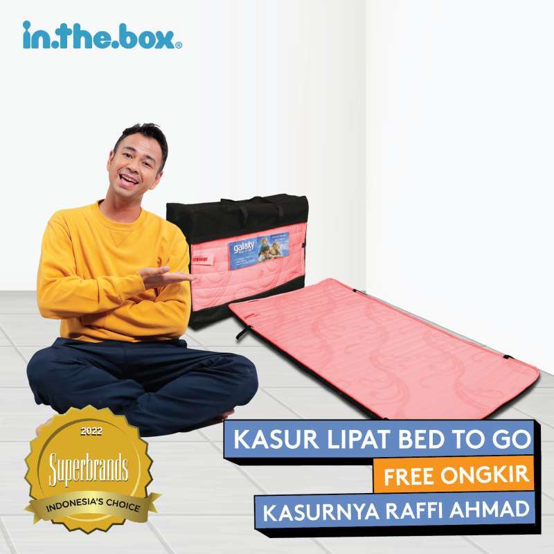 Jual Kasur Lipat Inthebox Bed To Go Di Seller Inthebox Official Store