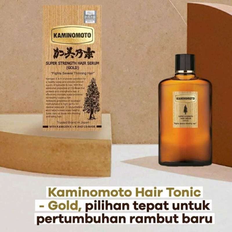 Promo Kaminomoto Hair Tonic Gold 150ML Diskon 14 di Seller Modissho.id