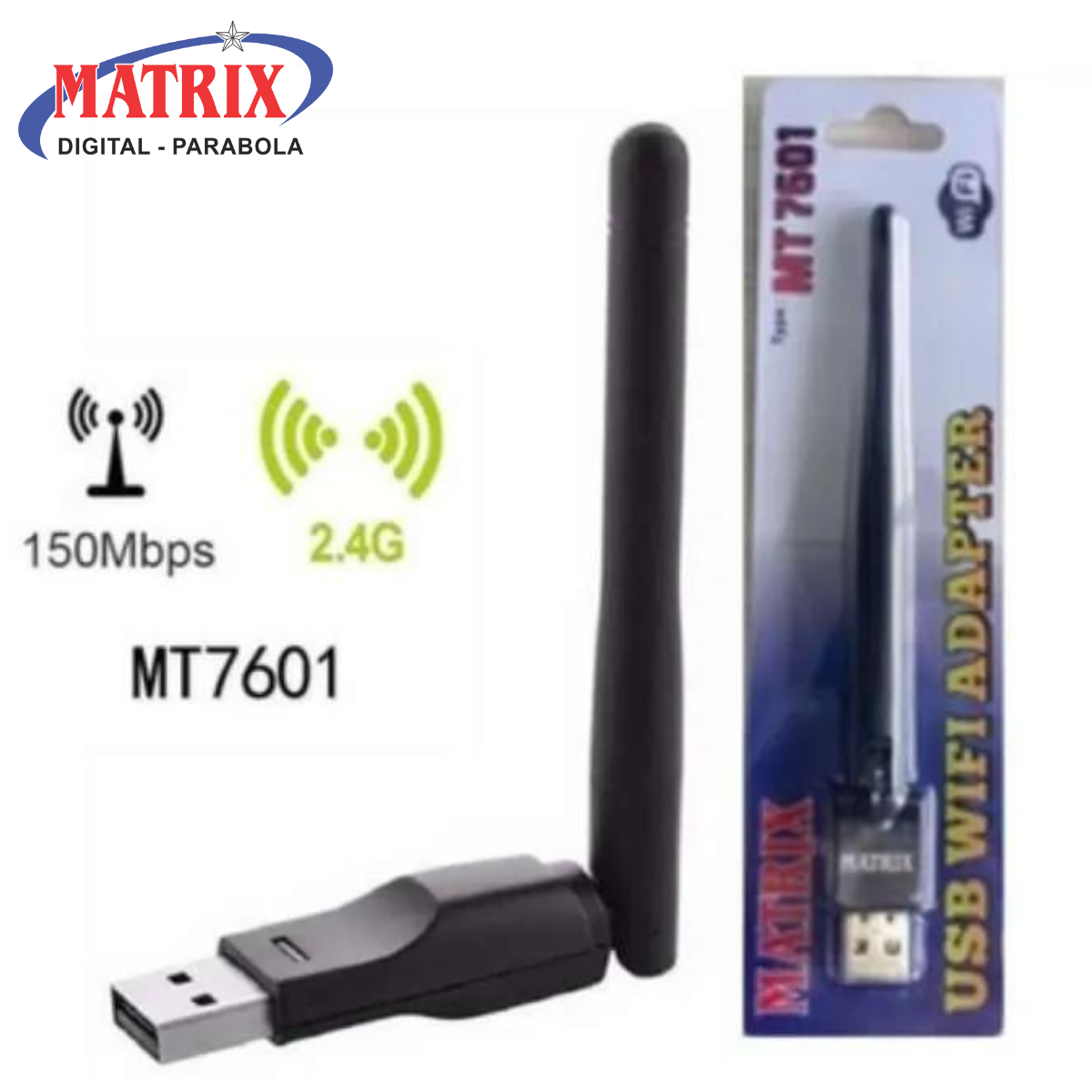 Jual Usb Wifi MT7601 Dongle Matrix Wireless Adapter Wifi di Seller Ungu ...