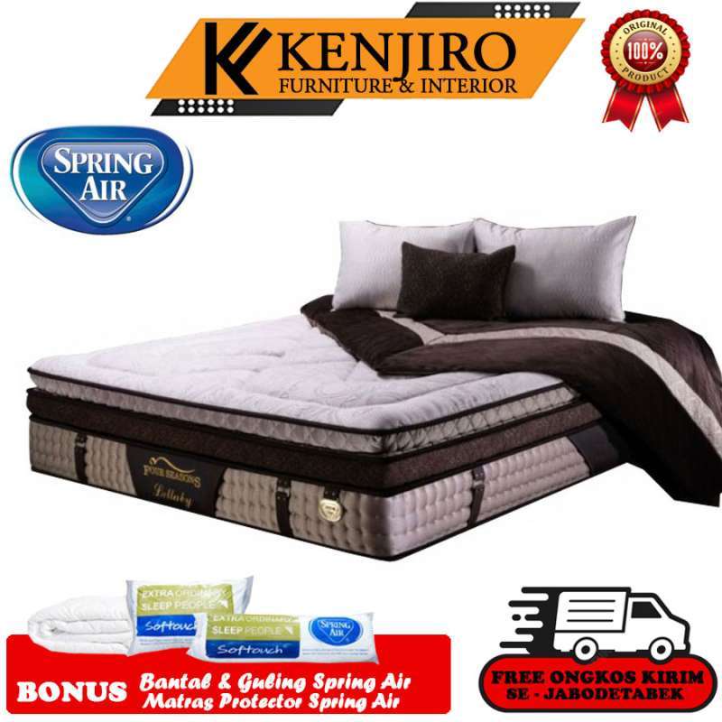 Jual Mattress Only / Hanya Kasur Spring Air Spring Bed Lullaby New di