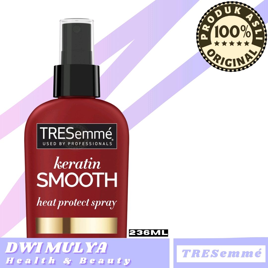 Jual TRESemme Keratin Smooth Heat Protection Spray With Marula Oil For Dry Hair 236ml di