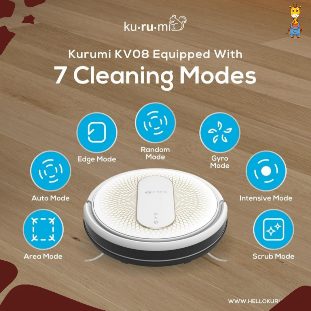 Jual Kurumi Kv08 Marvel's Spiderman Robot Vacuum Cleaner Penyedot