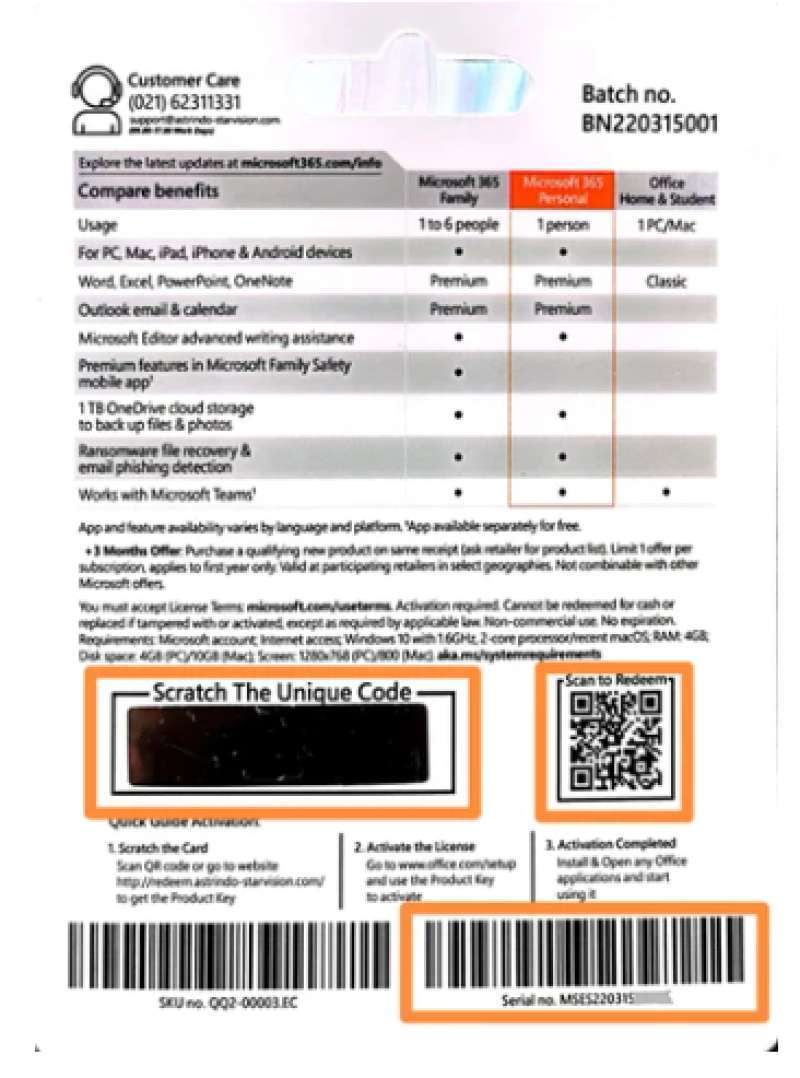 Jual Microsoft Office 365 Original License Di Seller Huawei Authorized ...