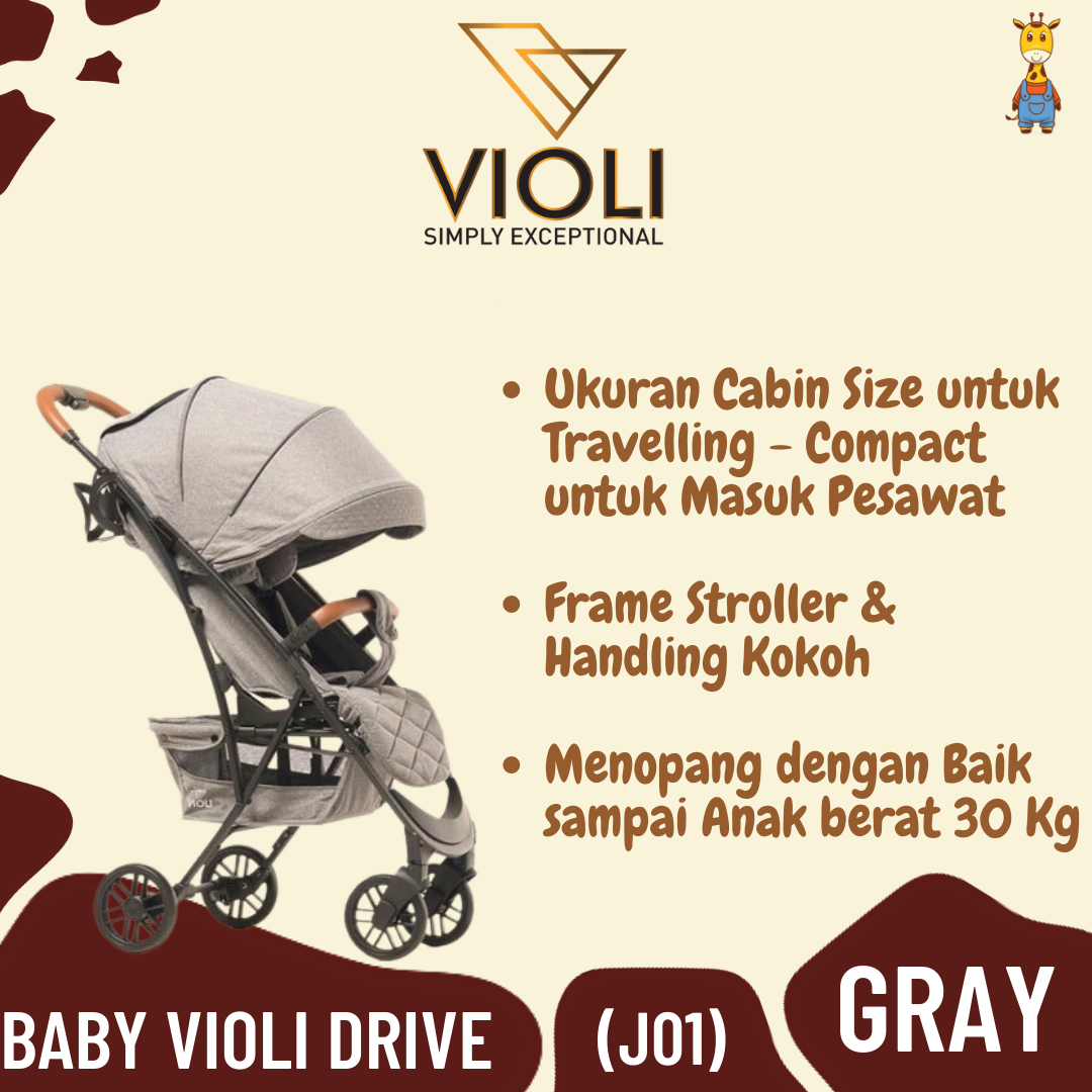 Jual Stroller Violi Drive J01 di Seller Junior Baby Shop