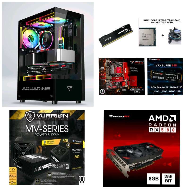 Rakitan Gaming Gaming Pc Amd Ryzen PC Rakitan RYZEN 3400G GTX