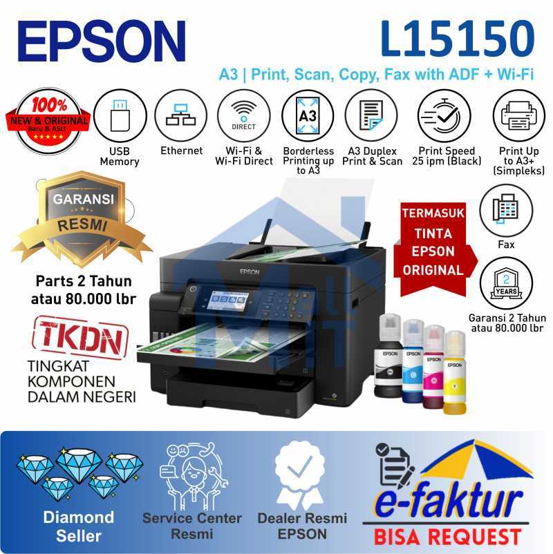 Printer Epson A3 Scan Copy 🔥 Harga & Spesifikasi Terbaru Mei 2025