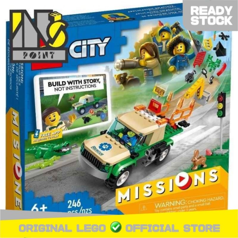 Jual LEGO 60353 City Wild Animal Rescue Missions Di Seller