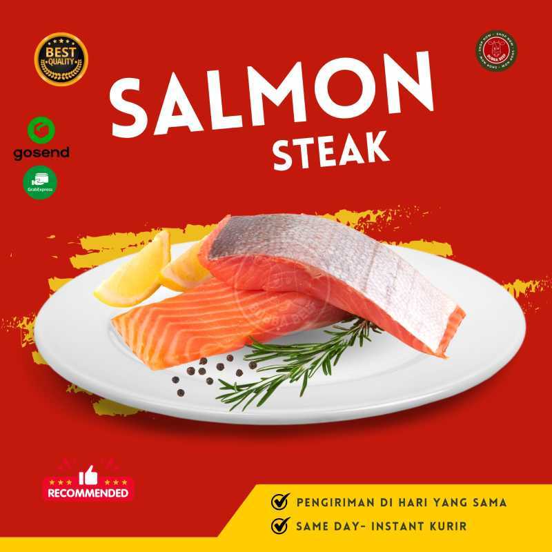 Jual Ikan Salmon Fillet Fresh Sashimi Grade | Salmon Norwey Steak