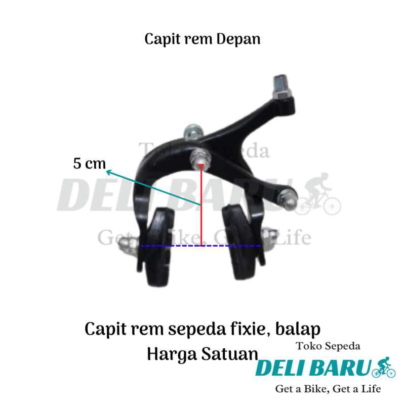 Jual Delibaru Rem U Brake Capit Rem Alloy Sepeda Balap Hybrid