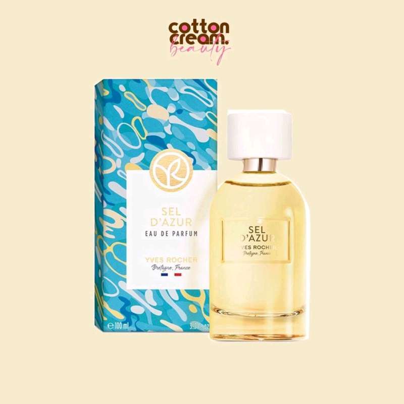 Parfum SEL D'AZUR Yves Rocher 100 Ml - Eau De Parfum Pamplemousse Vétiver Floral Pour Femme