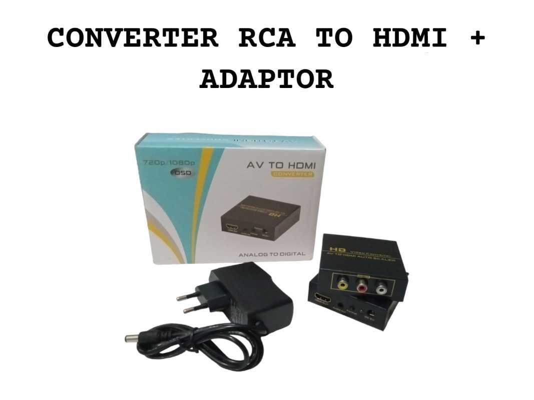 Converter RCA to HDMI adaptor