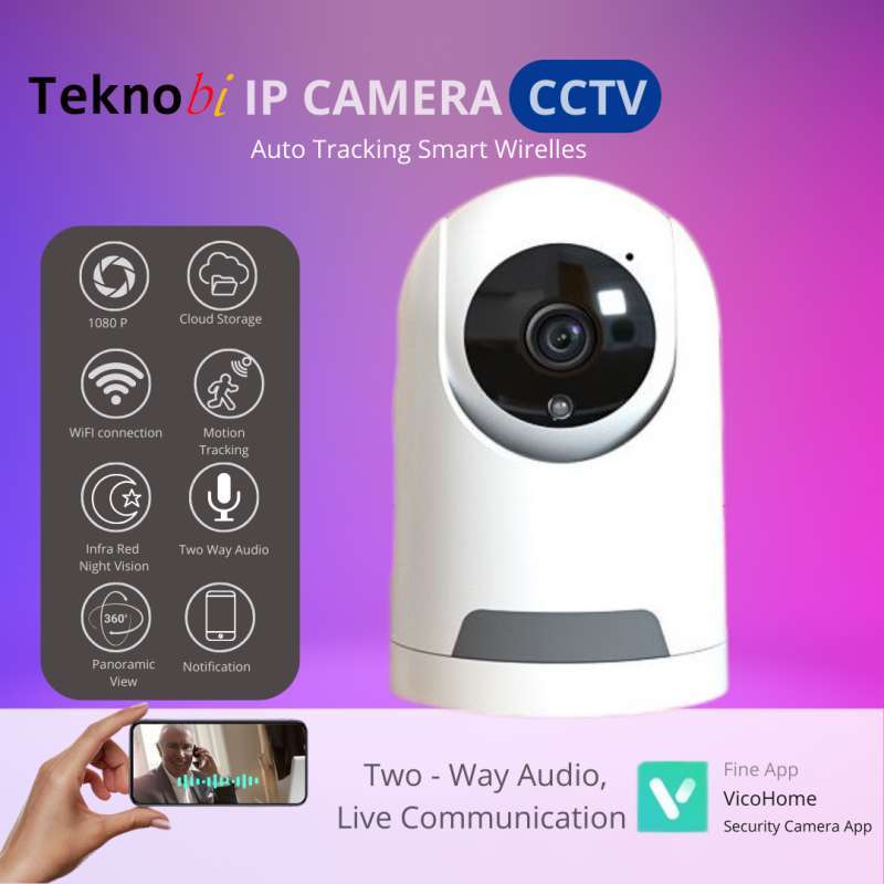 Ip Camera Tracking RABIT CCTV Smart IP Camera WIFI Indoor Full HD