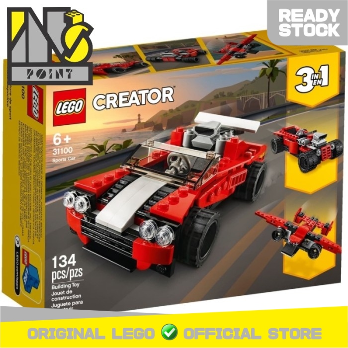 LEGO Creator 31100 Sports Car Blocks Stacking Toys