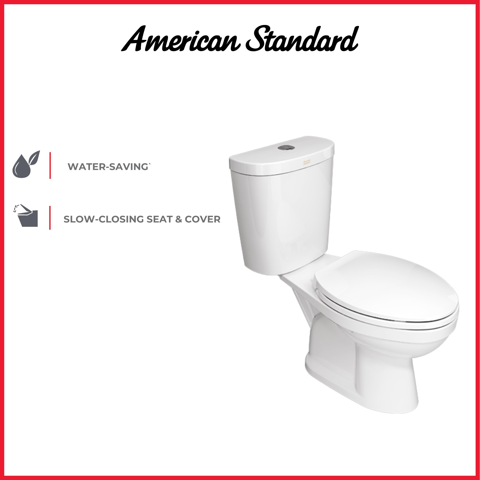 Promo American Standard Kloset Duduk My Winston Dual Flush CCST
