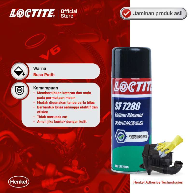 Jual Henkel Loctite Sf 7280 Engine Cleaner Pembersih Ruang Mesin 400 Ml ...