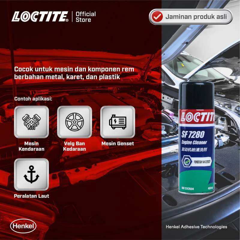 Loctite 235323 Parti Cleaner, 400 ml