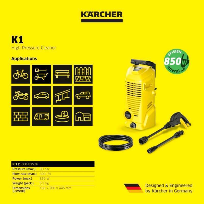 Jual Karcher K1 High Pressure Washer Di Seller Sumber Teknik Jaya Ltc ...