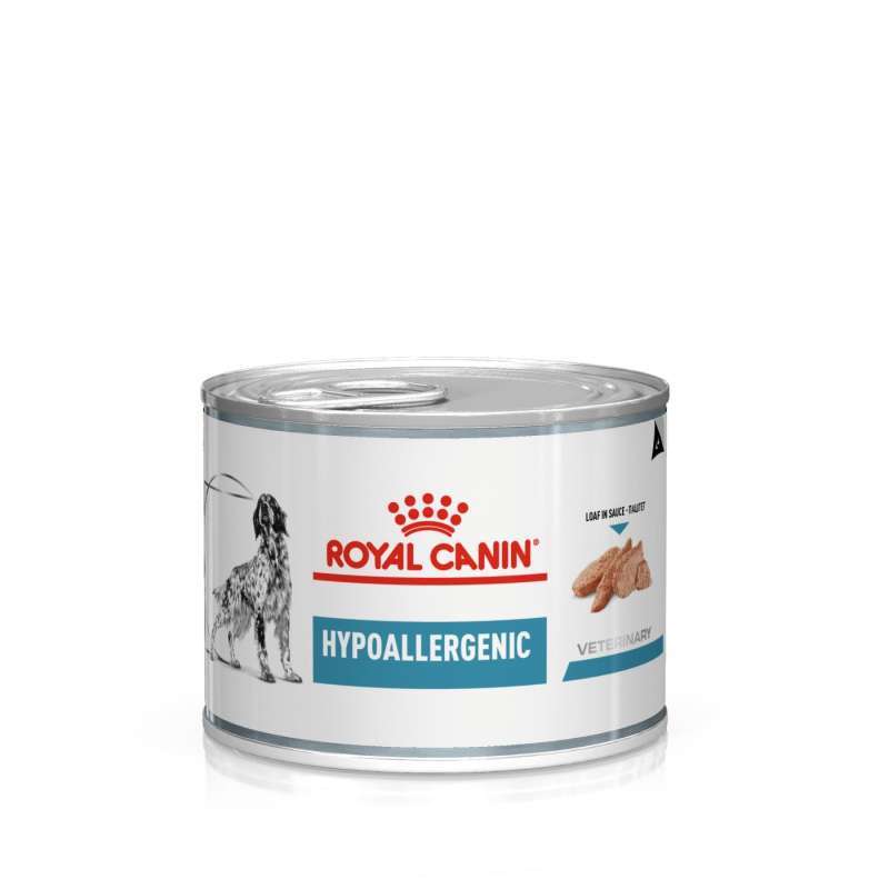 Royal canin Hypoallergenic Dog Canned Wetfood Kaleng Anjing [200 g]