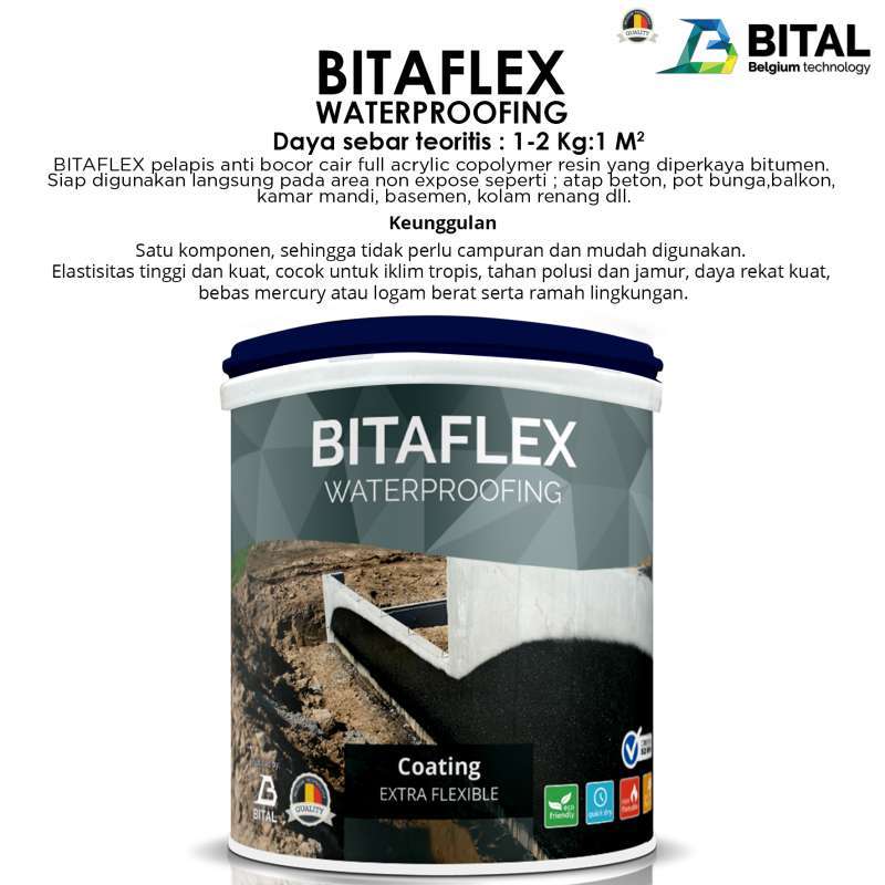 Bitaflex Jual Pelapis Anti Bocor - Bitaflex 1 Kg Di Seller Bital Asia - Legok ...