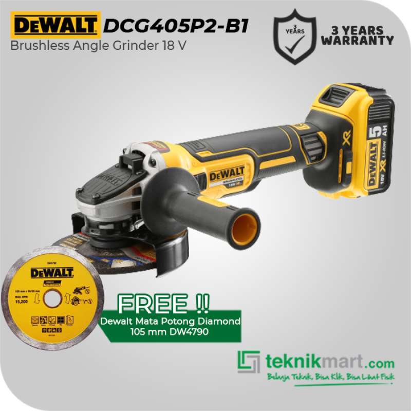 Dcg405n Dewalt 20 Volt Max Angle Grinder Dewalt Brushless Angle