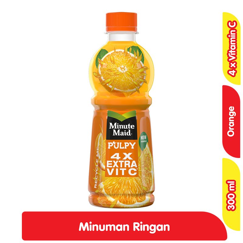 soft drink pulpy orange minute maid