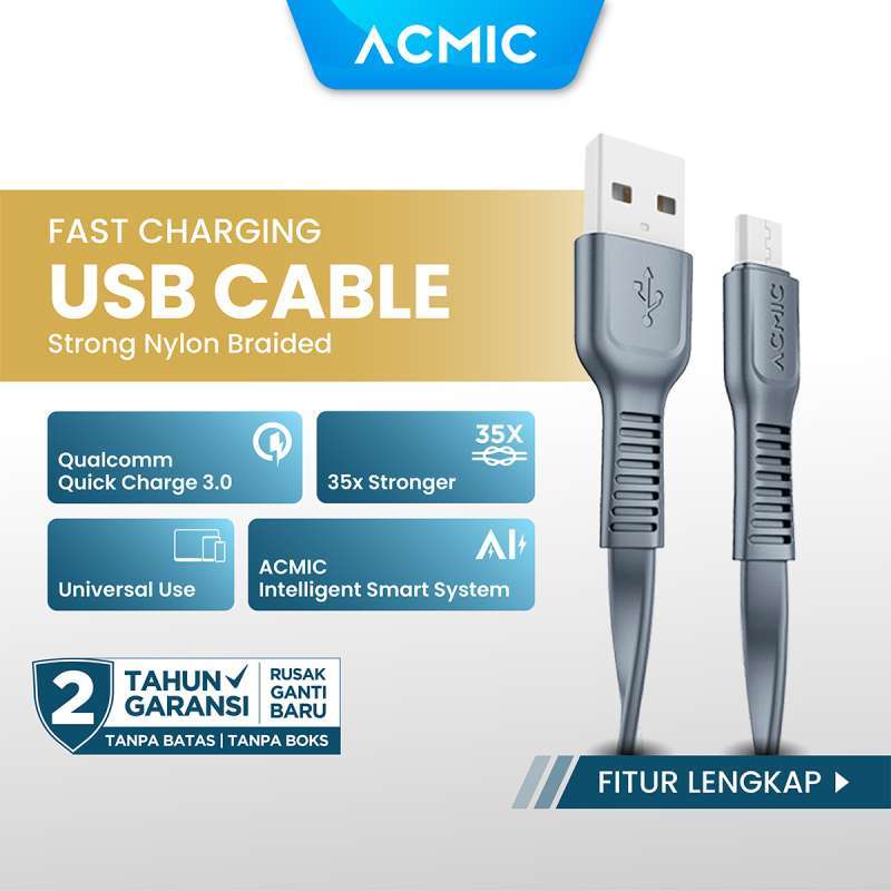 Acmic In Fast Charging Cable ACMIC CFM100 Fast Charging Cable