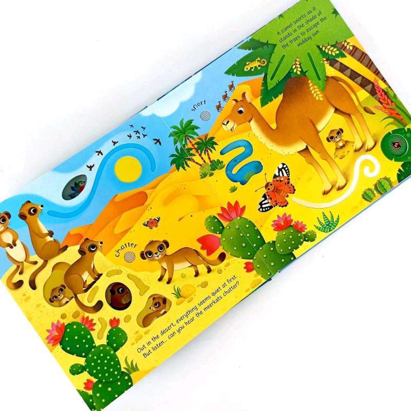 Jual Usborne Wild Animals Sound Book Di Seller Minibabycare Books - Babatan, Kota Surabaya - Foto 4