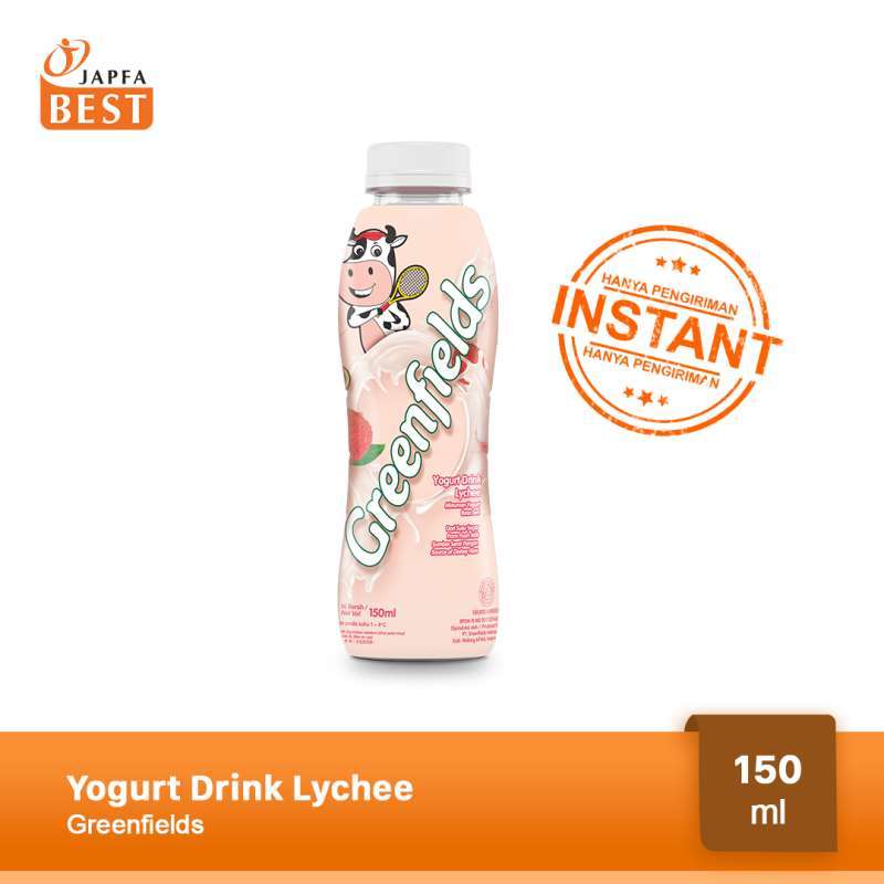 Promo Greenfields Yogurt Drink Lychee 150ml Diskon 27 di Seller Japfa
