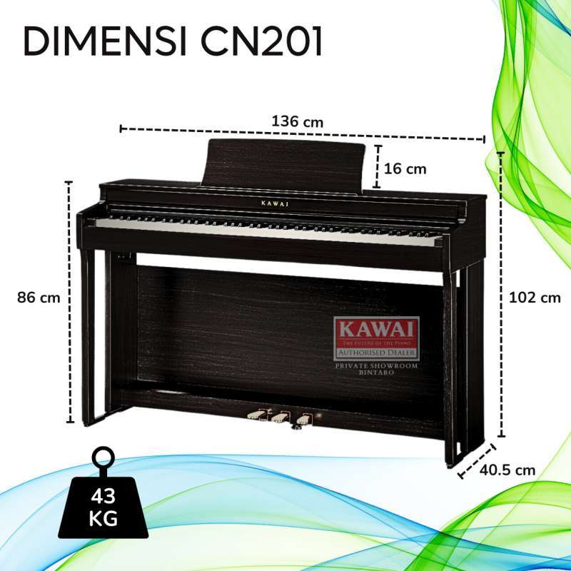 Jual Kawai Cn201 Digital Piano Authorized Dealer Resmi Di Seller Kawai Piano Bintaro Pondok Aren Kota Tangerang Selatan Blibli