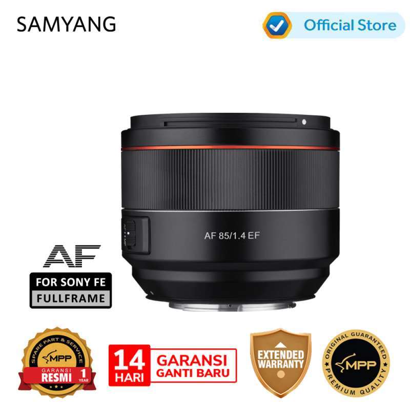 Promo Samyang Af 85mm Ef Lensa Kamera Diskon 15% Di Seller
