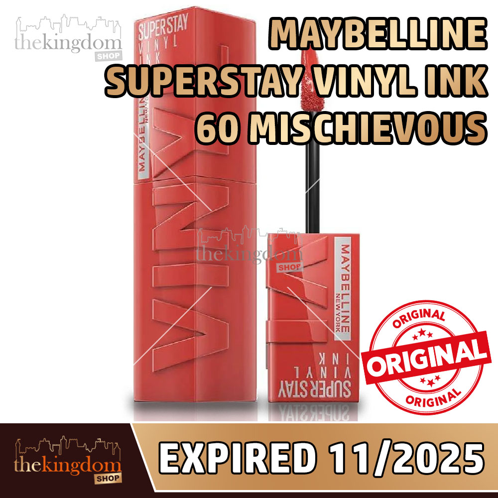 Maybelline New York Superstay Vinyl Ink - Mischievious –