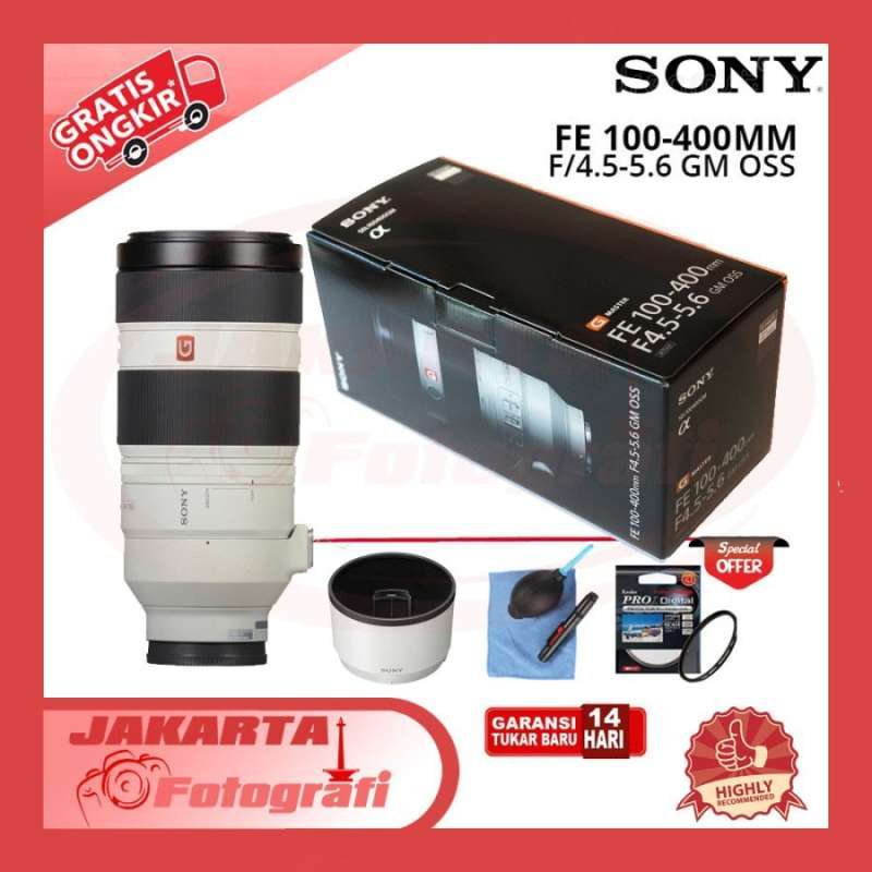 Jual Lensa Sony Fe 100-400mm Gm Oss Lens Original Resmi