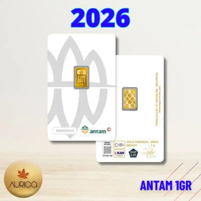 Promo Emas Antam 1 Gram 2026 Diskon 5% Di Seller Aurica - Mulyorejo ...