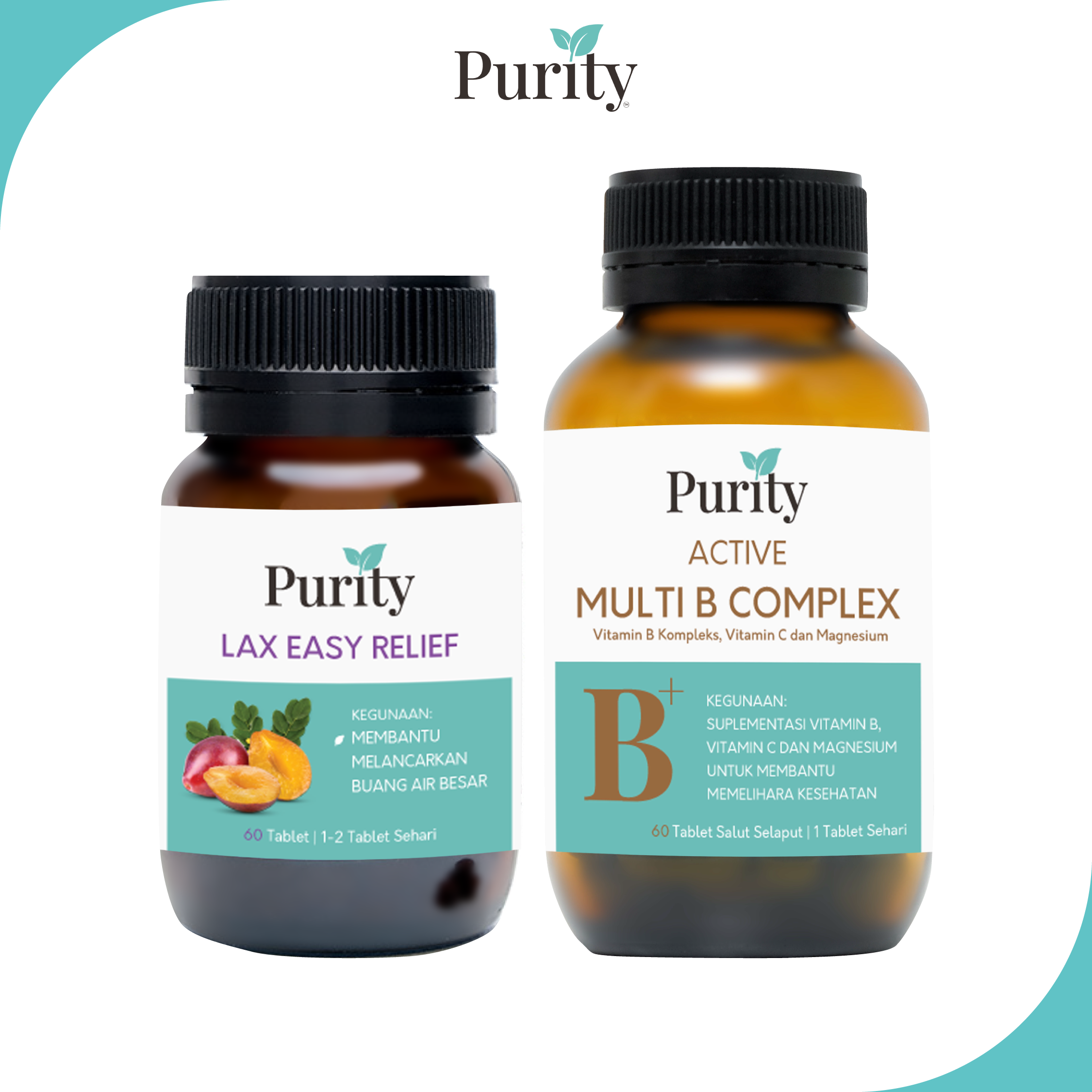 Jual Purity Vitamin Pencernaan dan Tambah Energi 60 Tablet di Seller
