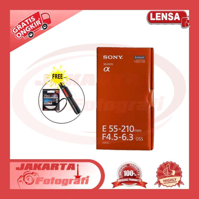 Jual Lensa Sony E 55-210mm Oss Lens Garansi Resmi Sony
