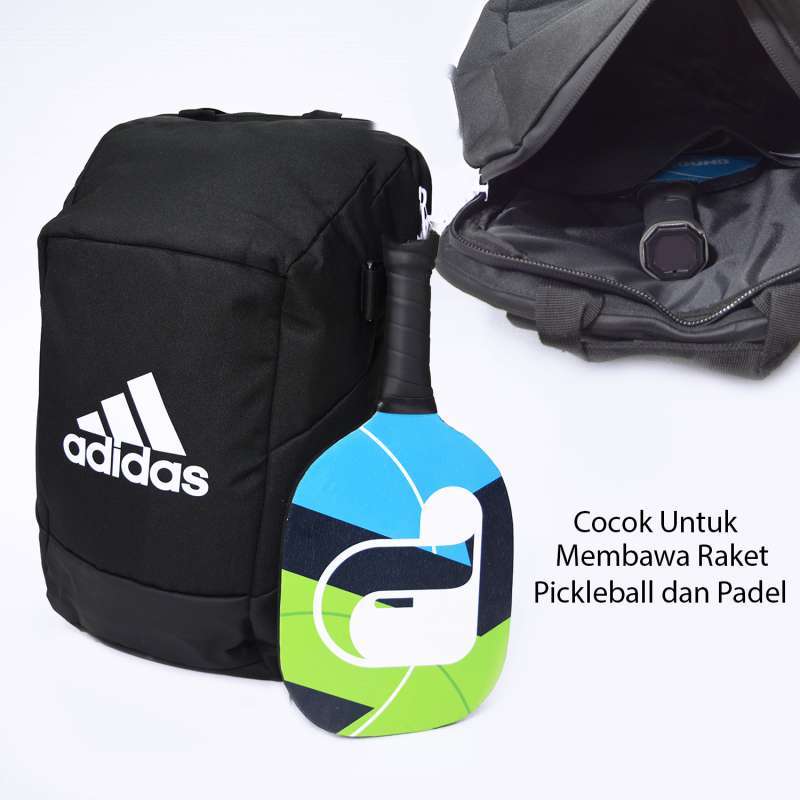 Tas Ransel Olahraga Adidas Back Pack Black White