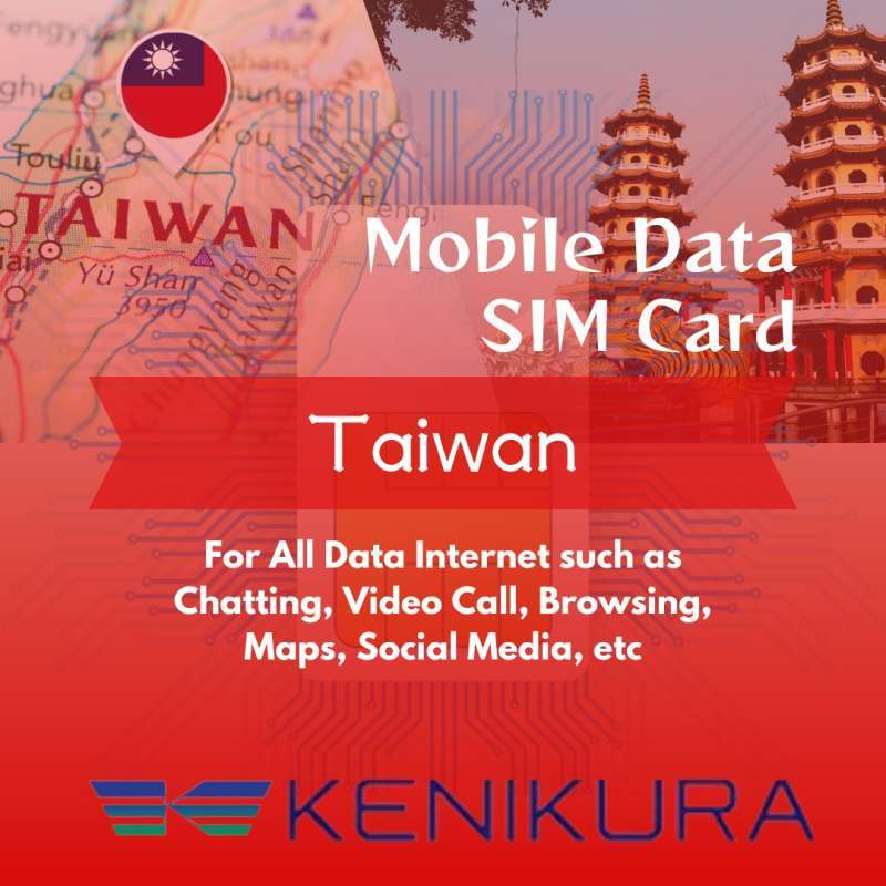 Jual Sim Card Taiwan Data Taipei Kartu Simcard 5 Days di
