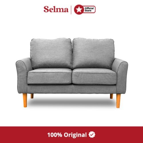 Promo SELMA AMORA SOFA 2S LIGHT GREY Diskon 20 di Seller Selma