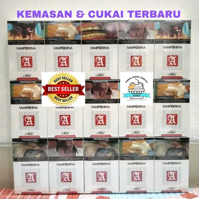 その他 sampoerna mild 16 = 1 slop Jual rokok sampoerna mild 16 batang 1 slop murah - Biru